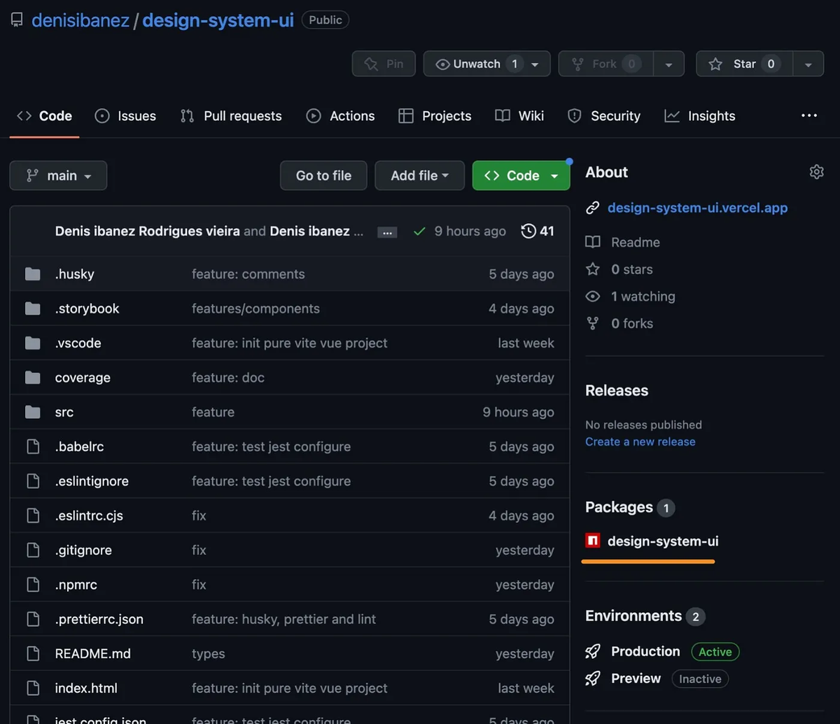 The package listed in the GitHub repository