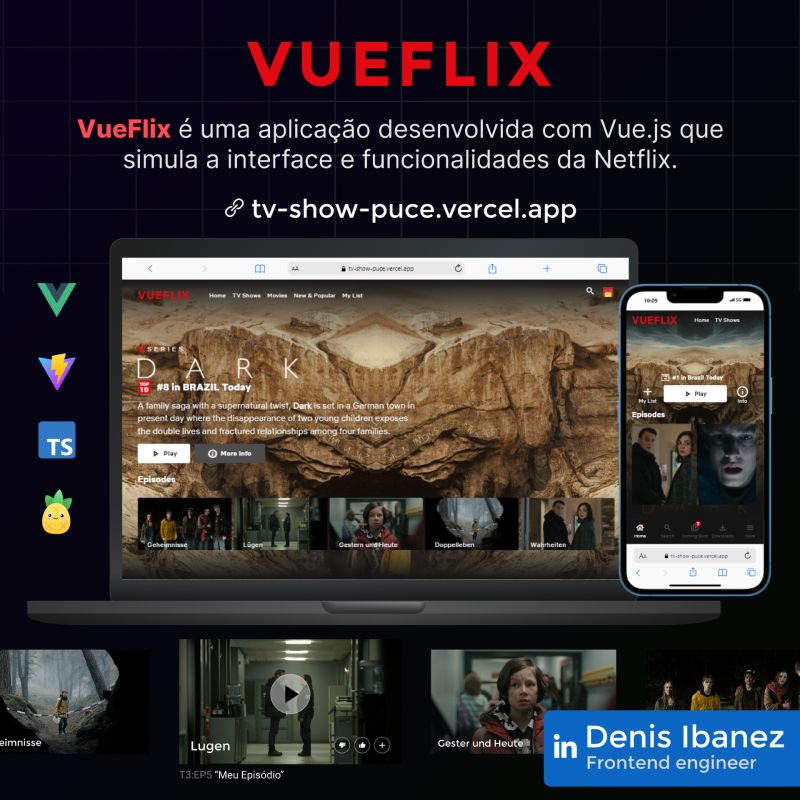 VueFlix: A Netflix Clone Study